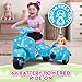 Kid Trax 6V Starlight Scooter with Sidecar for Kids Ages 1830 Months Maximum Rider Weight 44 lbs - Image 4