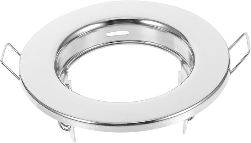 White Recessed LED Spotlight Trim Cover Easy Installation For Ceiling Light Housing - Image 1