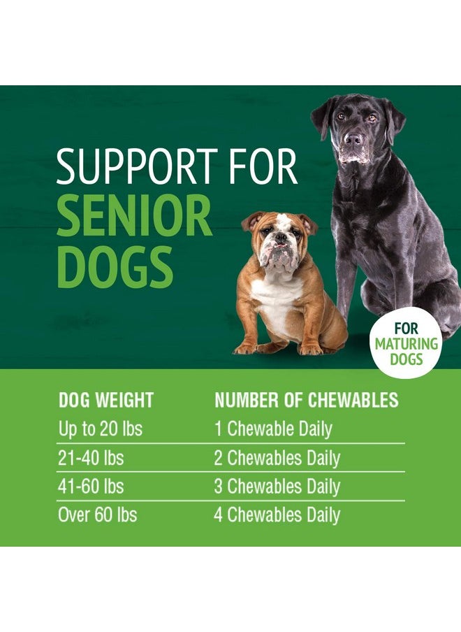 petnc NATURAL CARE PetNC Natural Care Senior Multi Chewables for Dogs, 60 Count  - Image 2
