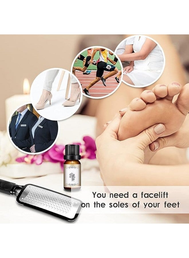 BANIRA Metal Colossa Stainless Steel Foot File, Pedicure Callus Remover, Black, Pack of 1 - Image 5