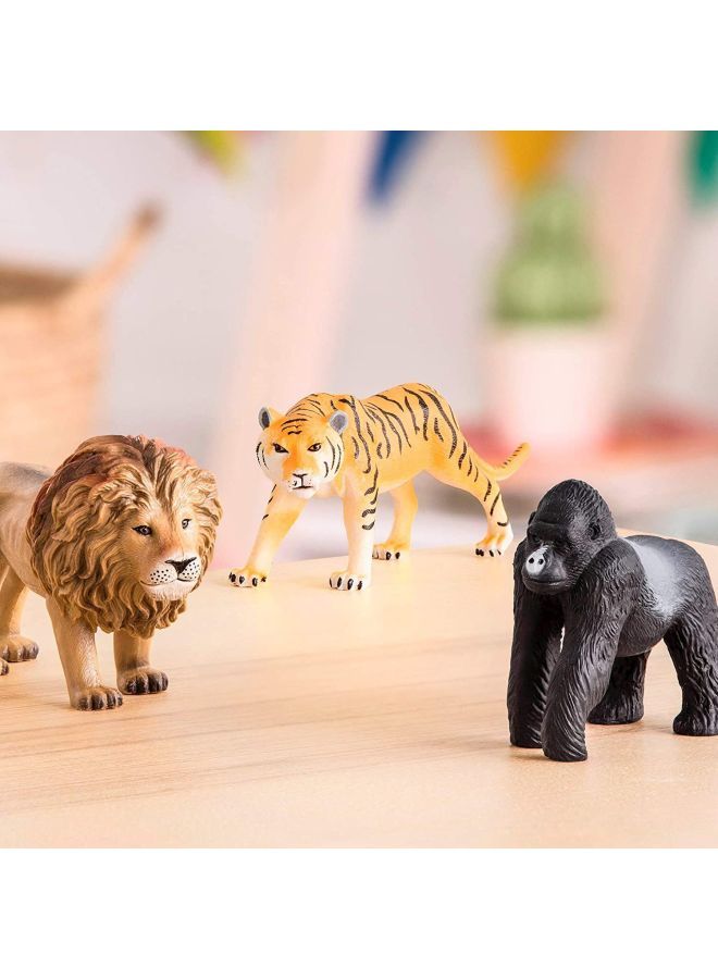 NIBEMINENT 3-Piece Jungle Animal Figure Playset AN2837Z  - Image 2