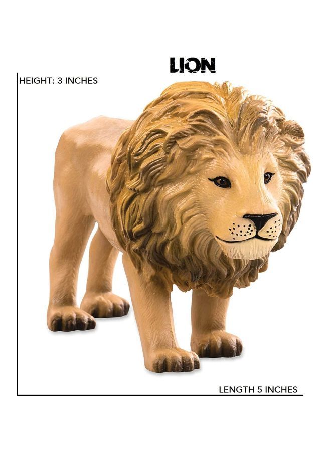 NIBEMINENT 3-Piece Jungle Animal Figure Playset AN2837Z  - Image 4