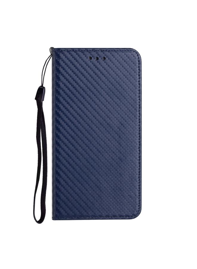 اس-توب جراب لهاتف Redmi Note 14 Pro 5G مصنوع من ألياف الكربون مع غطاء مغناطيسي من الجلد - Image 2