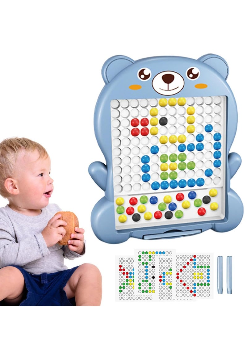 لوحة رسم مغناطيسية ملونة داخلية، لوحة رسم، ألعاب ما قبل المدرسة للأولاد والبنات من سن 5 و6 و7 سنوات - Image 1