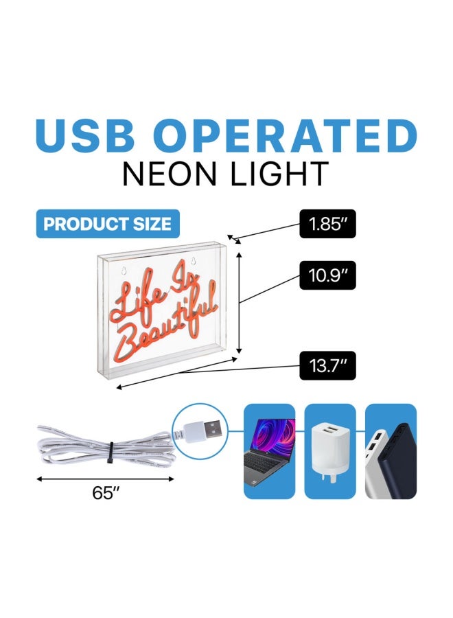 Latitude Run Myhaylo 10.9'' Novelty And Humor Themed Led Neon Sign  - Image 2