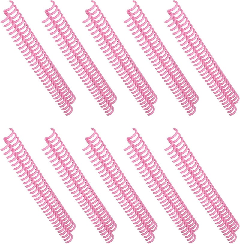 klarako 10 Pcs Binding Comb 30 Ring 150 Sheet Capacity Plastic Comb Spines Professional Binding for A4 B5 A5 Paper () - Image 1