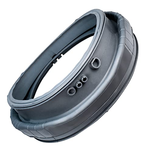 ARLBA Upgraded MDS47123601/MDS47123602 Washer Door Gasket Boot Seal Bellow Diaphragm Compatible with LG/Kenmore Washer Rubber Boot Seal MDS64237202 MDS64237201 PS3535210 1529948 WM3250HWA WM3050CW WM2701HV - Image 1