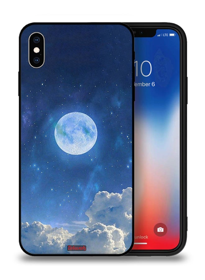 Tolwak Apple iPhone XS Max Protective Case Moon Clouds - Image 1
