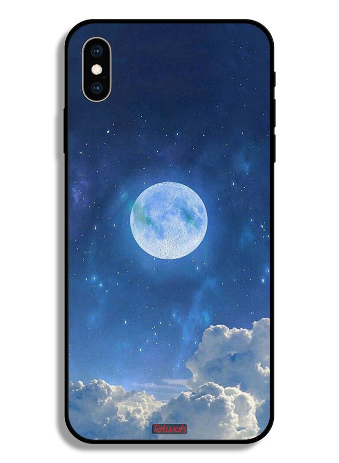 Tolwak Apple iPhone XS Max Protective Case Moon Clouds - Image 2