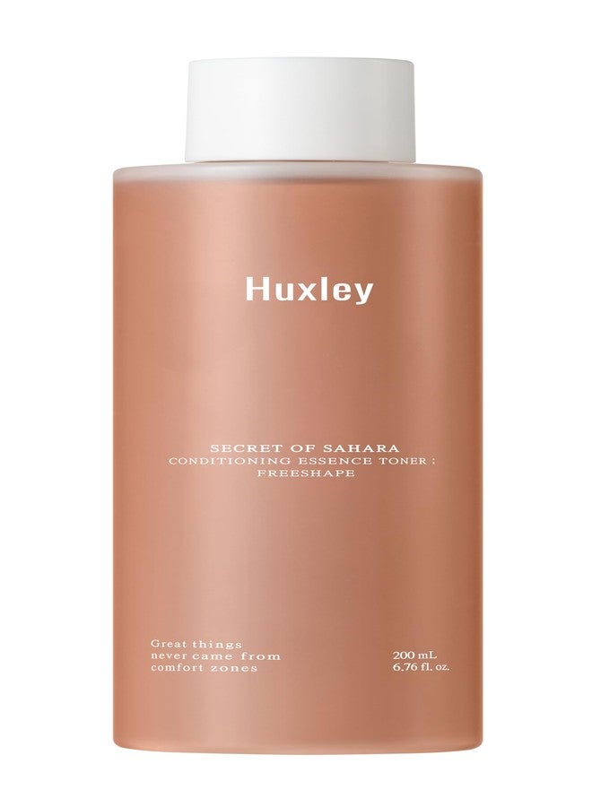Huxley Secret of Sahara Conditioning Essence Toner: Free Shape, Korean High Moisture Hydrating Skin Prep, Dry Skin Care, Cactus and Ceramide NP 200ml / 6.76 fl. oz. - Image 1