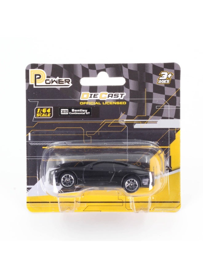 D-Power 1:64 نموذج سيارة بنتلي كونتيننتال جي تي 2018 مصنوعة من المعدن - نموذج قابل للجمع مرخص - Image 4