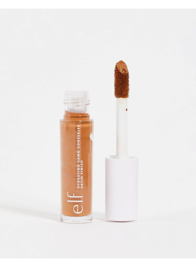 elf Hydrating Camo Concealer Covers Blemishes UnderEye Circles FullCoverage Delivers A Satin Finish Free Deep Chestnut - Image 1