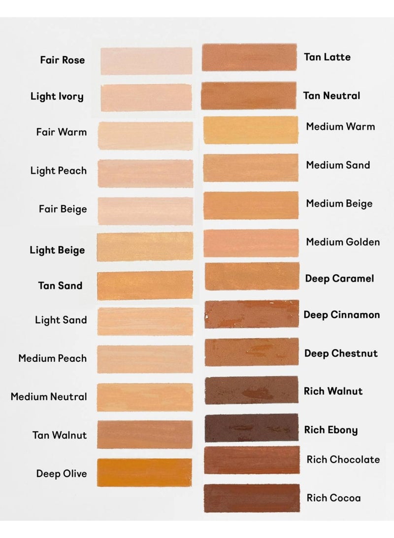 elf Hydrating Camo Concealer Covers Blemishes UnderEye Circles FullCoverage Delivers A Satin Finish Free Deep Chestnut - Image 2