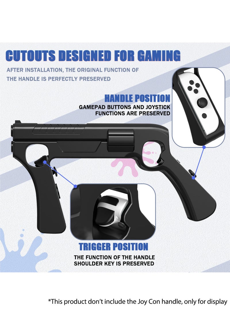 MissTiara - Game Gun Grip Cover for Nintendo Switch and Switch OLED Joy Con Controller Grip - Image 1
