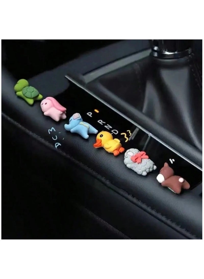 Generic Car interior decoration and ornament consisting of 6 different animals with a cute appearance  - Image 4