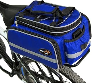 Disconano Disconano Waterproof Multi Function Excursion Cycling Bicycle Bike Rear Seat Trunk Bag Carrying Luggage Package Rack  - Image 1