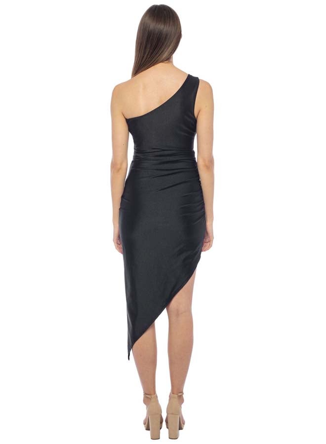 bebe One-Shoulder Short Cocktail Dress - Image 2