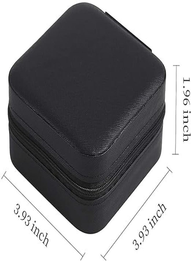 BRIGHTZONE Poratble Mini PU Leather Small Jewelry Box, Travel Portable Jewelry Case for Ring, Pendant, Earring, Necklace, Bracelet Organizer Storage Holder Boxes - Multicolour - Image 3