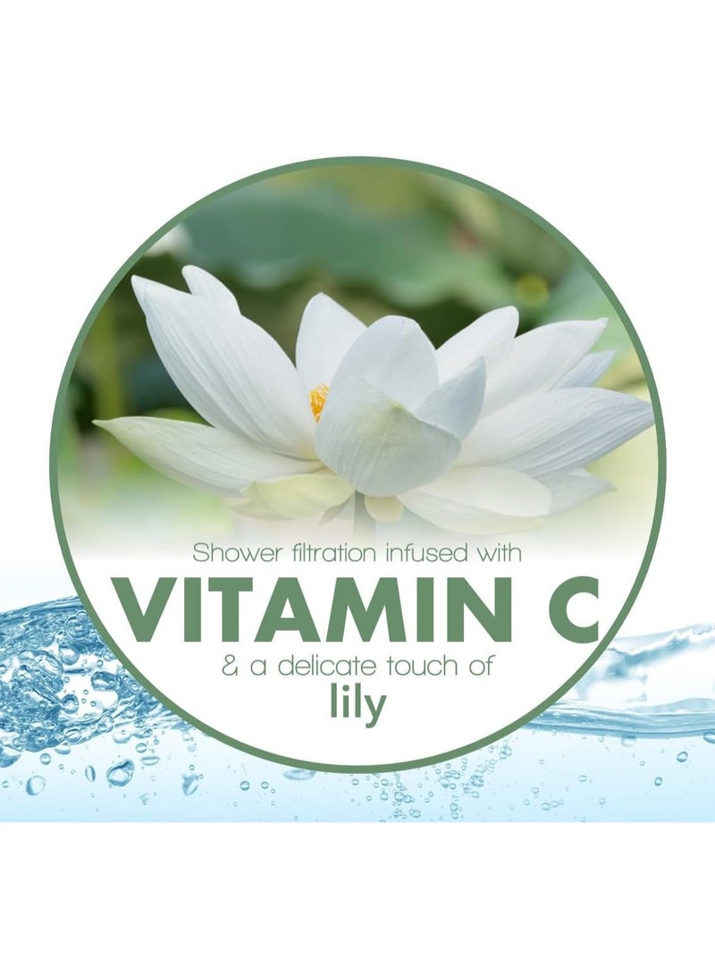 Be-Vita Be-Vita Korean Vitamin Shower Filter - Anti Hair Loss - Prevents Dry Skin - Chlorine Removal - Rust Removal - Relaxing Aromatherapy - Non-Toxic (Lily)  - Image 2