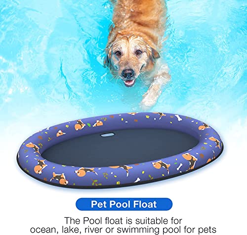 Pet Soft Dog Float Raft Inflatable Dog Swimming Float for Summer Large Dog2 - Image 5