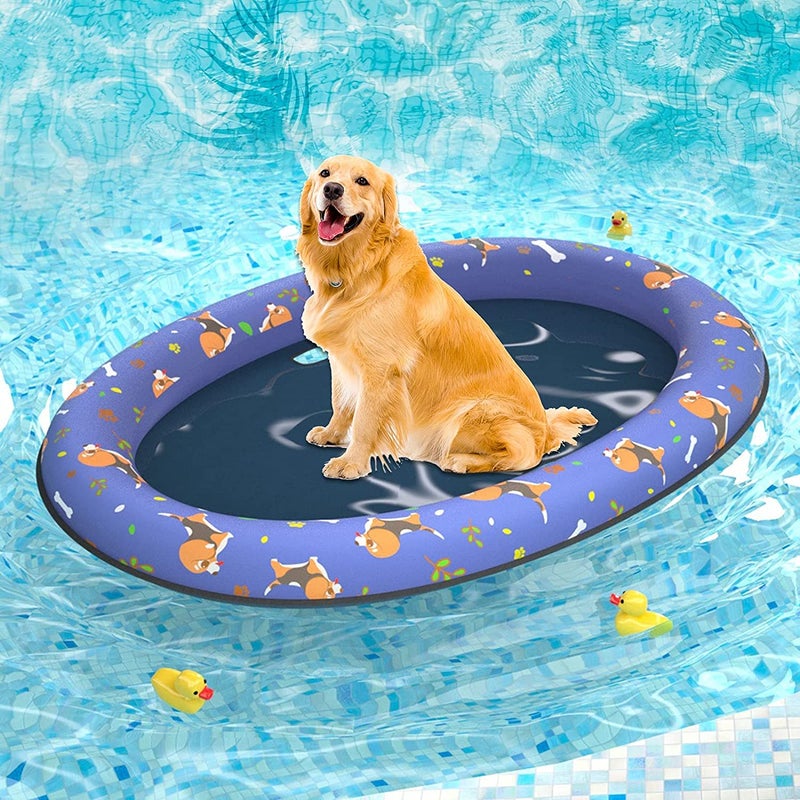 Pet Soft Dog Float Raft Inflatable Dog Swimming Float for Summer Large Dog2 - Image 2