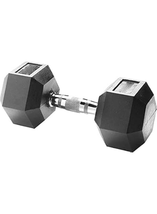 Body Sculpture Rubber Hex Dumbbell  9Kg Per Piece (One Set)  Durable & Anti ‘Roll Design - Image 1