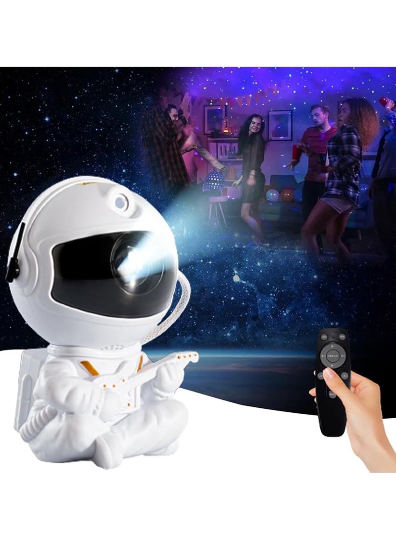 milkyway Astronaut Star Projector Kids Night Light Nebula Projector Light Galaxy Bedroom Projector For Adult Playroom Home Theater Ceiling Room Decoration - Image 1