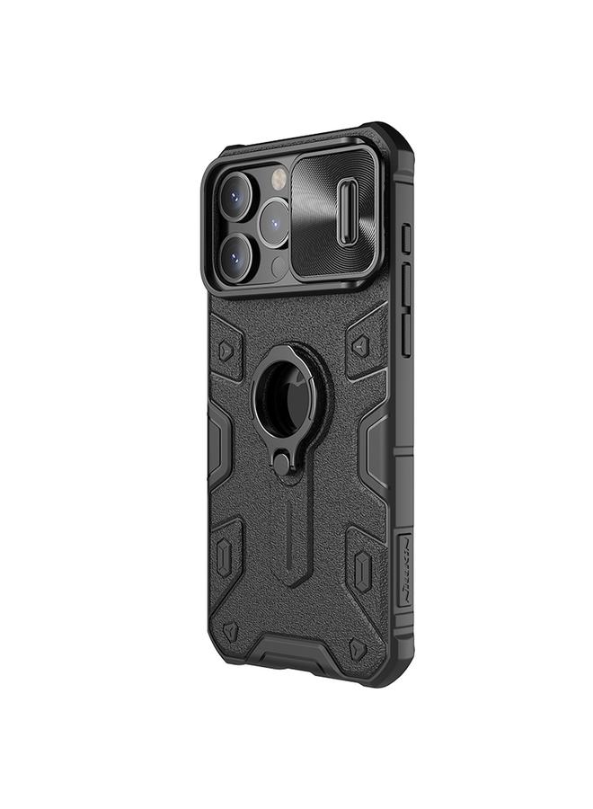 Nillkin Case For iPhone 15 Pro Shockproof CamShield Armor Protective Case with Invisible Ring Holder - Image 2