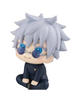 Anime Gojo Satoru Looking Up Hand Model 10cm Cute Q Version Collectible Action Figure PVC Statue Car Home Decoration