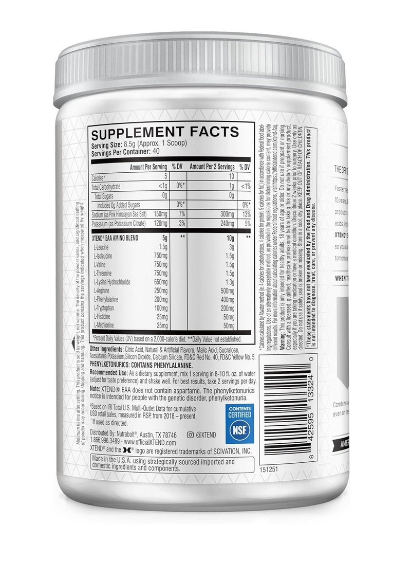 Scivation Xtend EAA 40 serving Blood Orange - Image 4