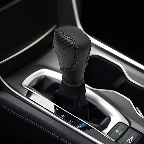 LDYFC Leather Auto Gear Shift Knob Cover Protector Trim Cap Sticker for Honda Accord 10th Gen 2018-2022/Civic 2022-2025/CRV2023-2025 /HRV2023-2025 Accessories - Image 3
