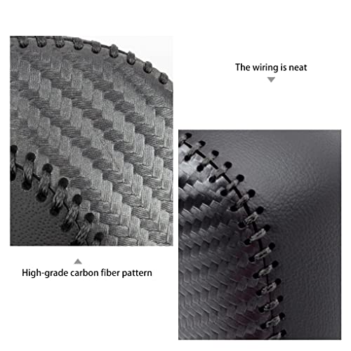 LDYFC Leather Auto Gear Shift Knob Cover Protector Trim Cap Sticker for Honda Accord 10th Gen 2018-2022/Civic 2022-2025/CRV2023-2025 /HRV2023-2025 Accessories - Image 2
