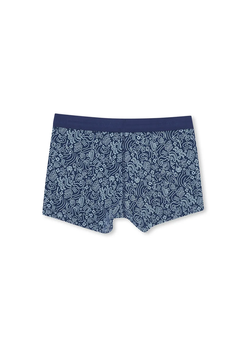 dagi  2 Pack Graphic Regular/Classic Fit Boxer Cotton Blend Underwear for Men | Best Price UAE