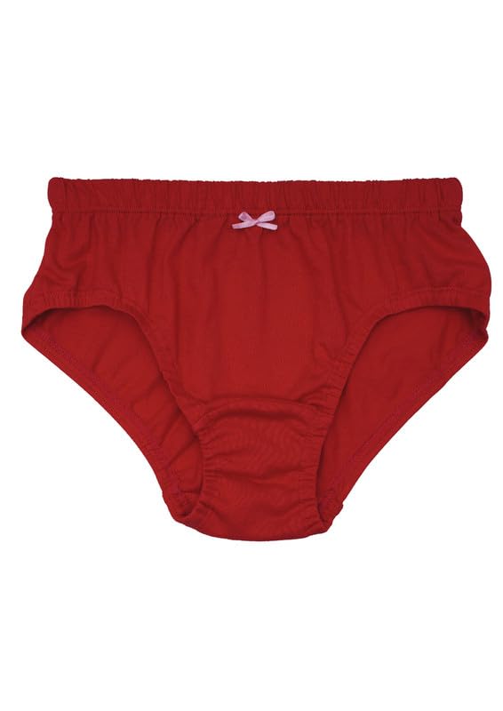 DChica Essentials Solid Cotton Panties for Girls (Pack of 3) Comfortable Soft Mid-Waist Hipster Panty with Stretchable Inner Elastic | Kids/Teenagers Full Coverage Breathable Briefs Underwear - Image 5