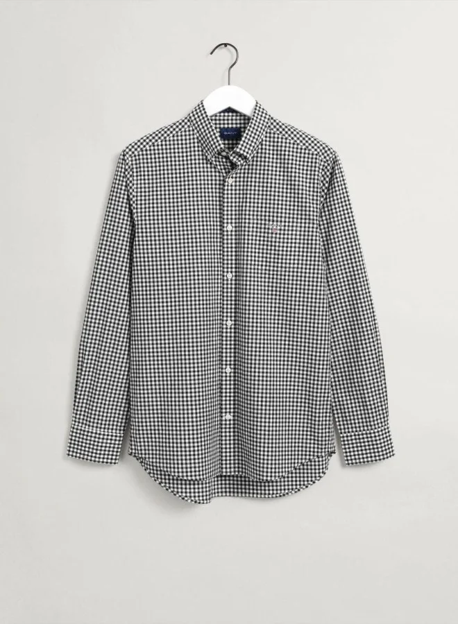 GANT Gant Regular Fit Gingham Broadcloth Shirt