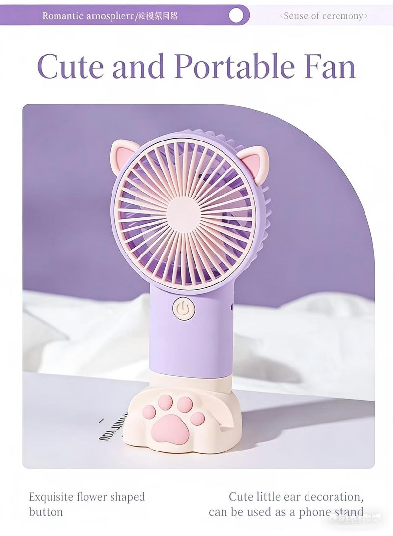 Nestvel Purple Gift Set for Her - Strawberry Tumbler, Handheld Fan, Towel Bear & Tulip Flower, Luxury Birthday Gift Box for Women, Girls, Friends, Wife, Mother, Anniversary, Valentine's Day, Ramadan Gift Hamper - Image 5