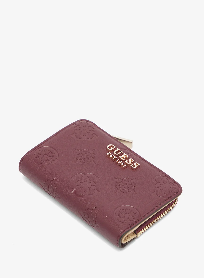 جس Laurel II Logo Wallet