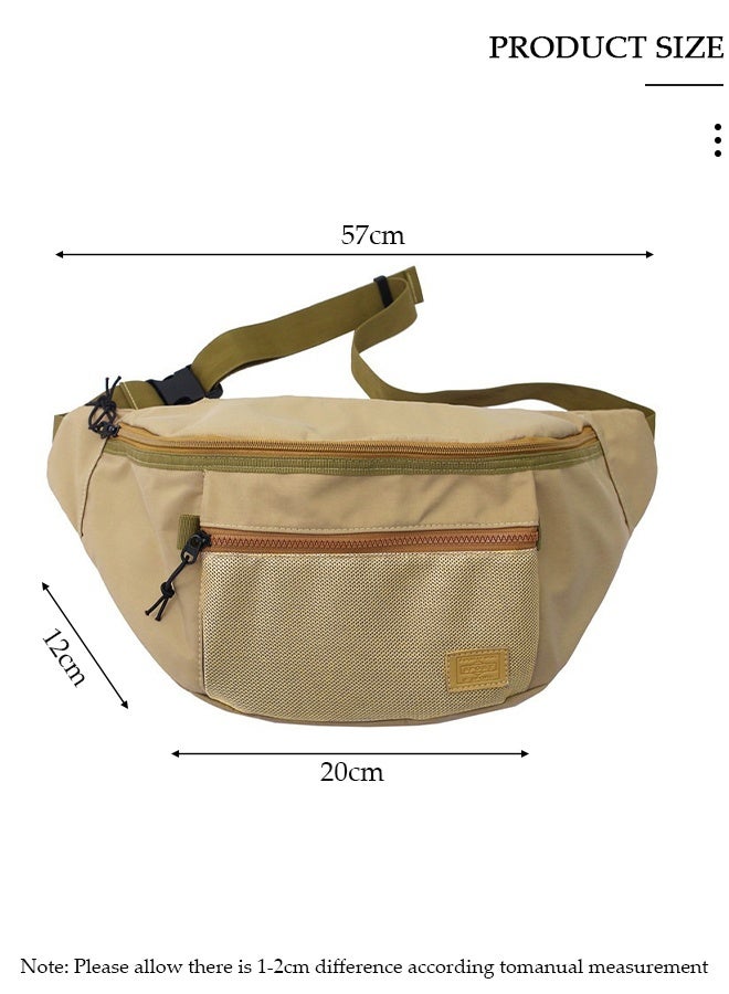 DUNISO Compact Sling Bag for Men and Women Waterproof Crossbody Bag Chest Shoulder Backpack with Buckle Large Capacity Everyday Carry Bag for Travel Work Sport - Image 2