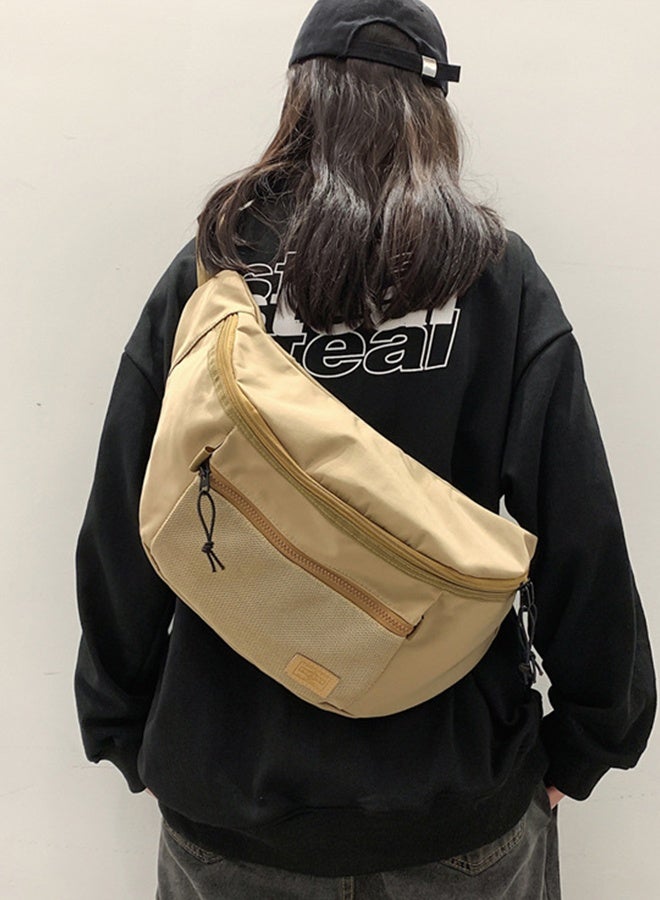 DUNISO Compact Sling Bag for Men and Women Waterproof Crossbody Bag Chest Shoulder Backpack with Buckle Large Capacity Everyday Carry Bag for Travel Work Sport - Image 3