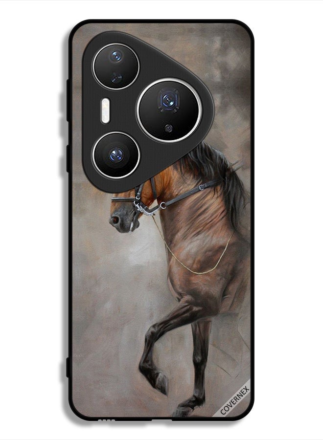 Covernex Huawei Pura 80 Pro Plus Protective Case Cover Vintage Picture Of Horse - Image 1