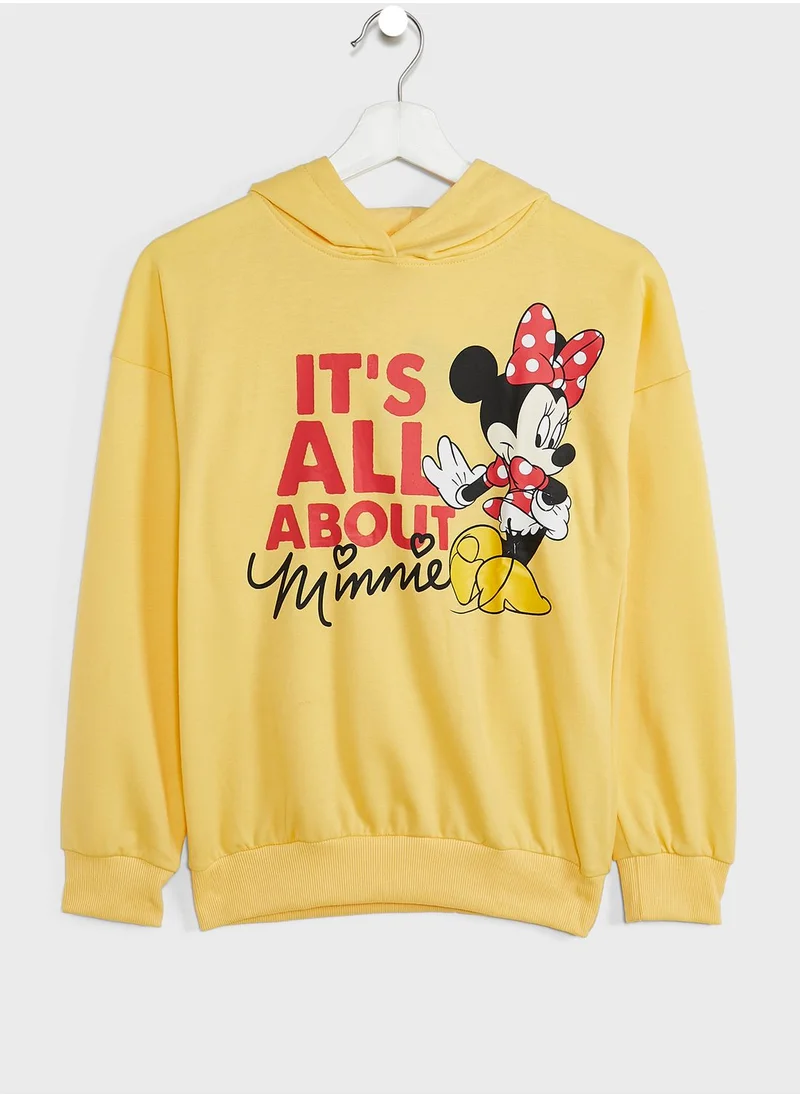 Disney Youth Minnie Mouse Hoodie