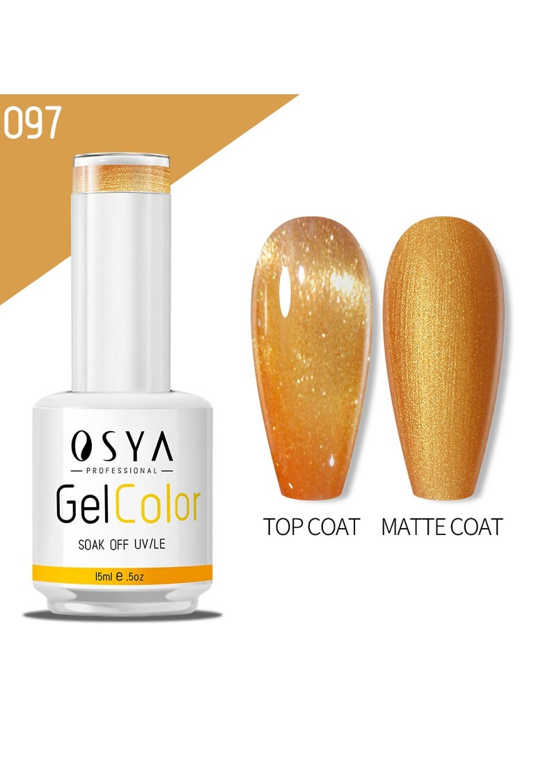 OSYA gel Nail Polish Collection Soak Off UV&LED CANNI OUTPUT Gel polish 15ml (071) - Image 1