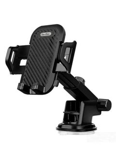 GO-DES Go-Des 2-in-1 Car Phone Holder – Universal Mount for Dashboard, Windshield & Air Vent  - Image 1
