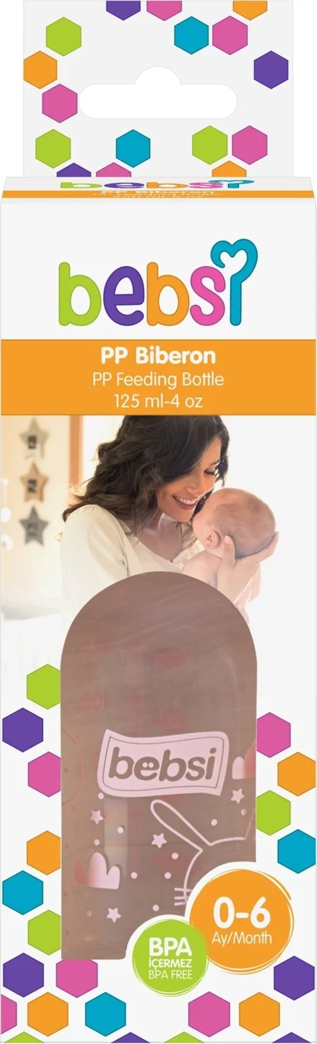 Bebsi Classic PP Baby Bottle 125 ml