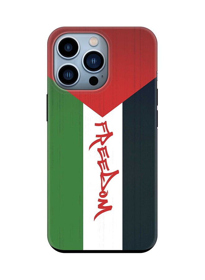 Tough Pro Series Case for Apple iPhone 14 Pro Dual Layer hybrid PC & TPU Customized Mobile Cover Shield with inner TPU protection Matte Finish - Freedom