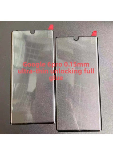 For Google Pixel 8 7 6 Pro Full Screen Full Glue Tempered Film 0.15mm Ultra Thin Unlocking Film-Color:Full Screen Ultra-thin Unlock Version/bare Film Black-Dimensions:Google Pixel7Pro