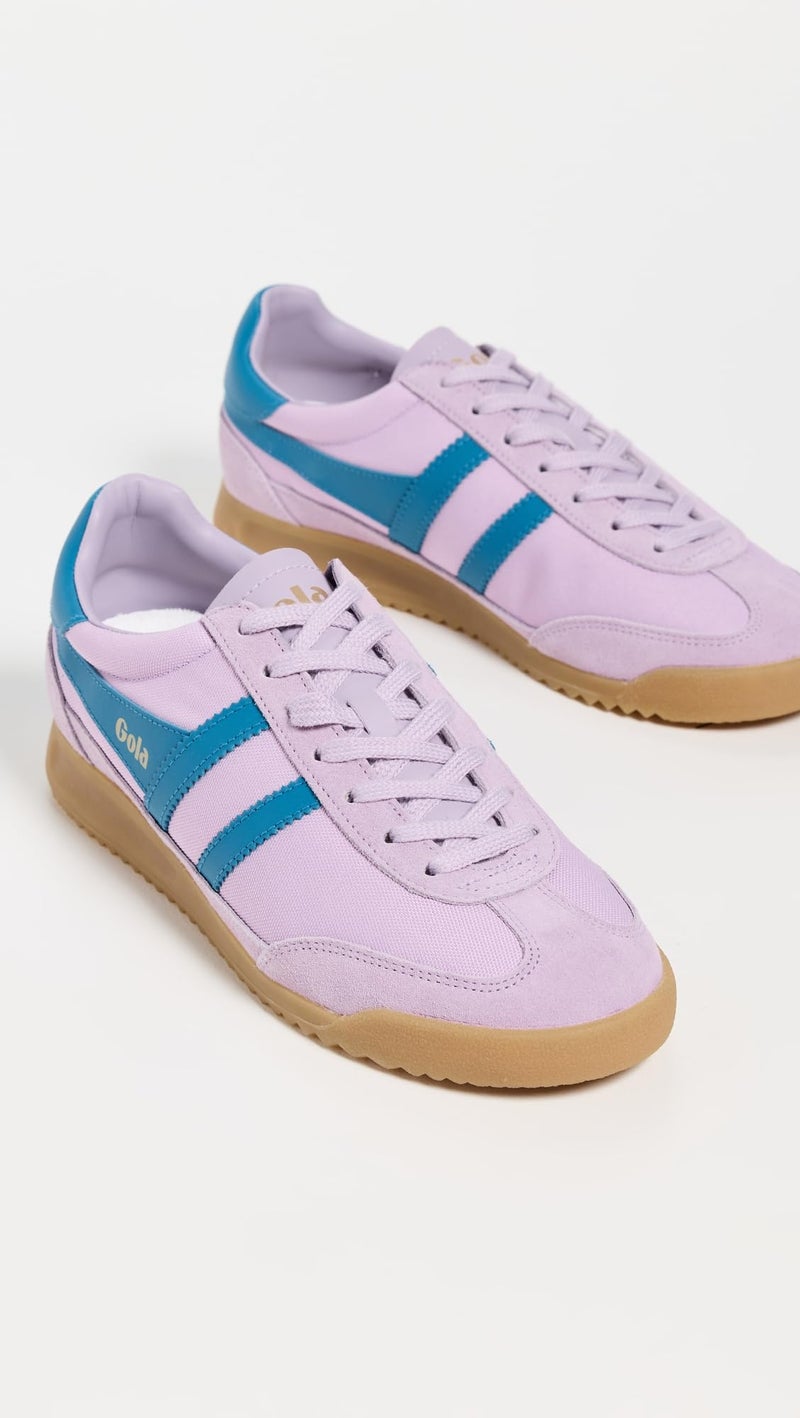 Gola Women's Tornado Sneakers, Lilac/Santorini, 9 Medium US - Image 4