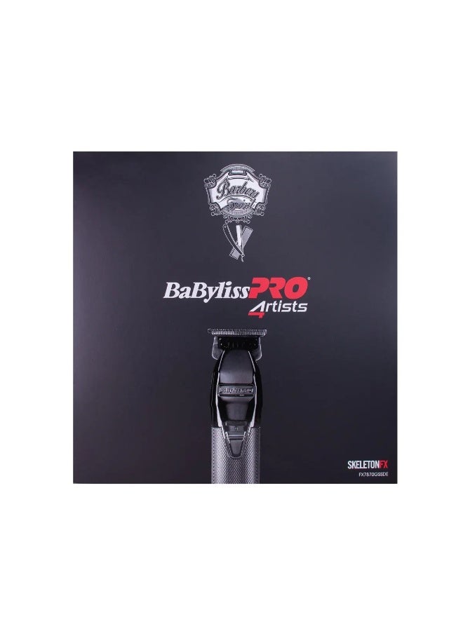 BaBylissPRO SkeletonFX Cordless Hair Trimmer in Black Chrome - Image 3
