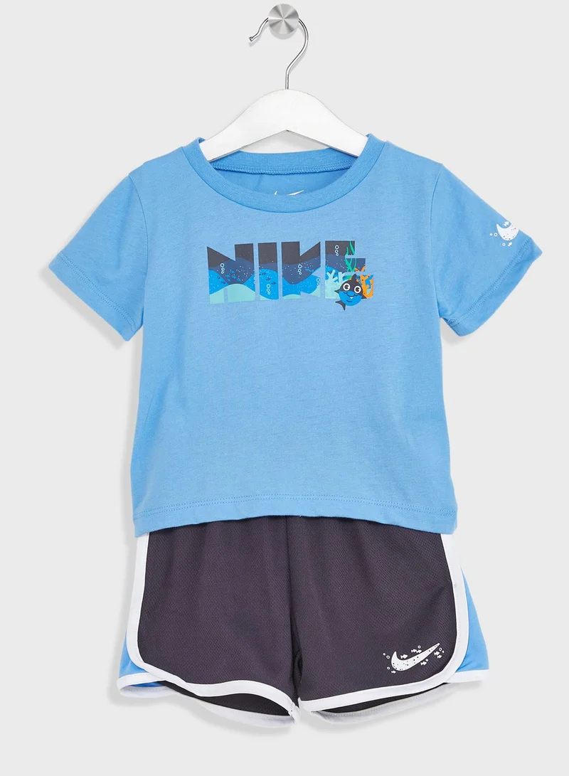 Nike Kids Nsw Coral Reef Jrsy Set