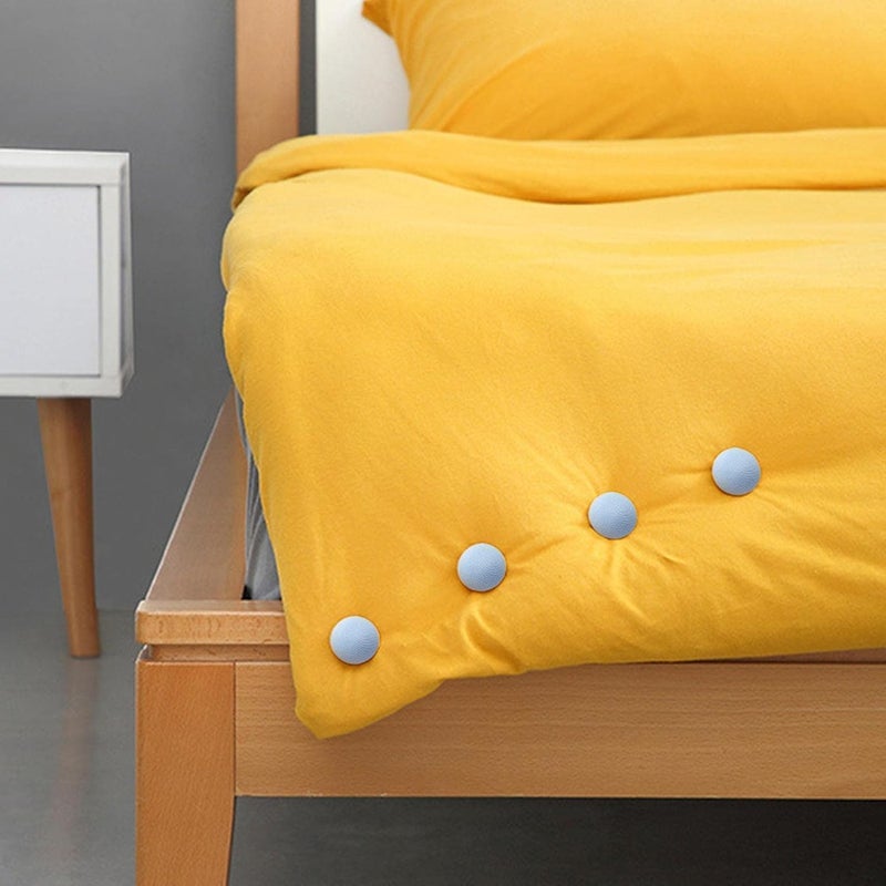 Duvet Clips | Mushroom Duvet Cover Clips for Fixing - Non-Slip Duvet Cover Pins Comforter Clips Fasteners for Quilt, Cushions, Curtains - Image 2